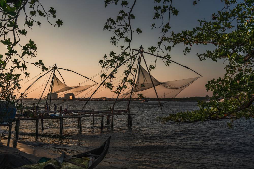 Chinese fishing nets Cheenavala